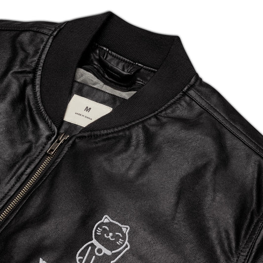 Lucky Cat Leather Jacket