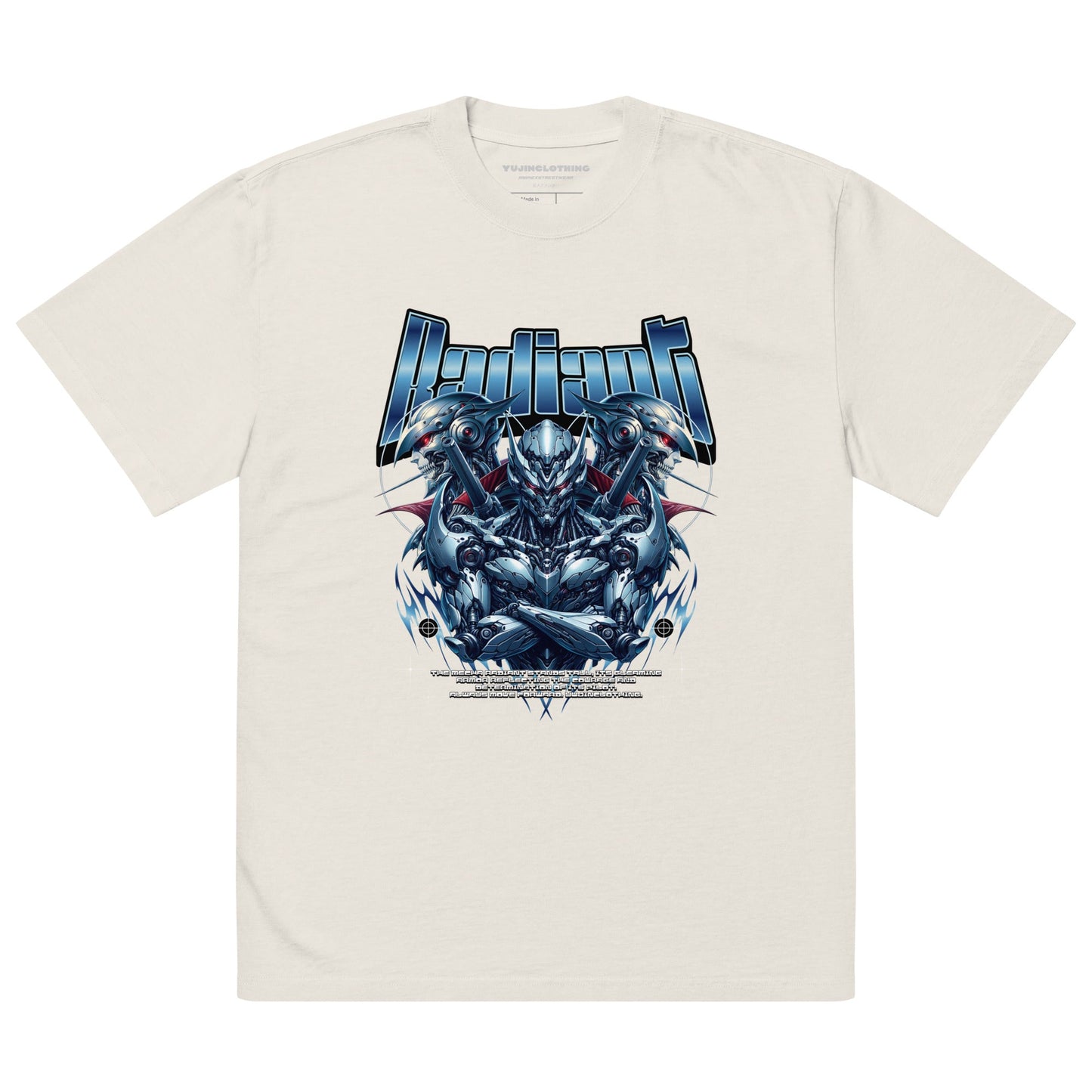 Radiant Oversized Faded T-Shirt