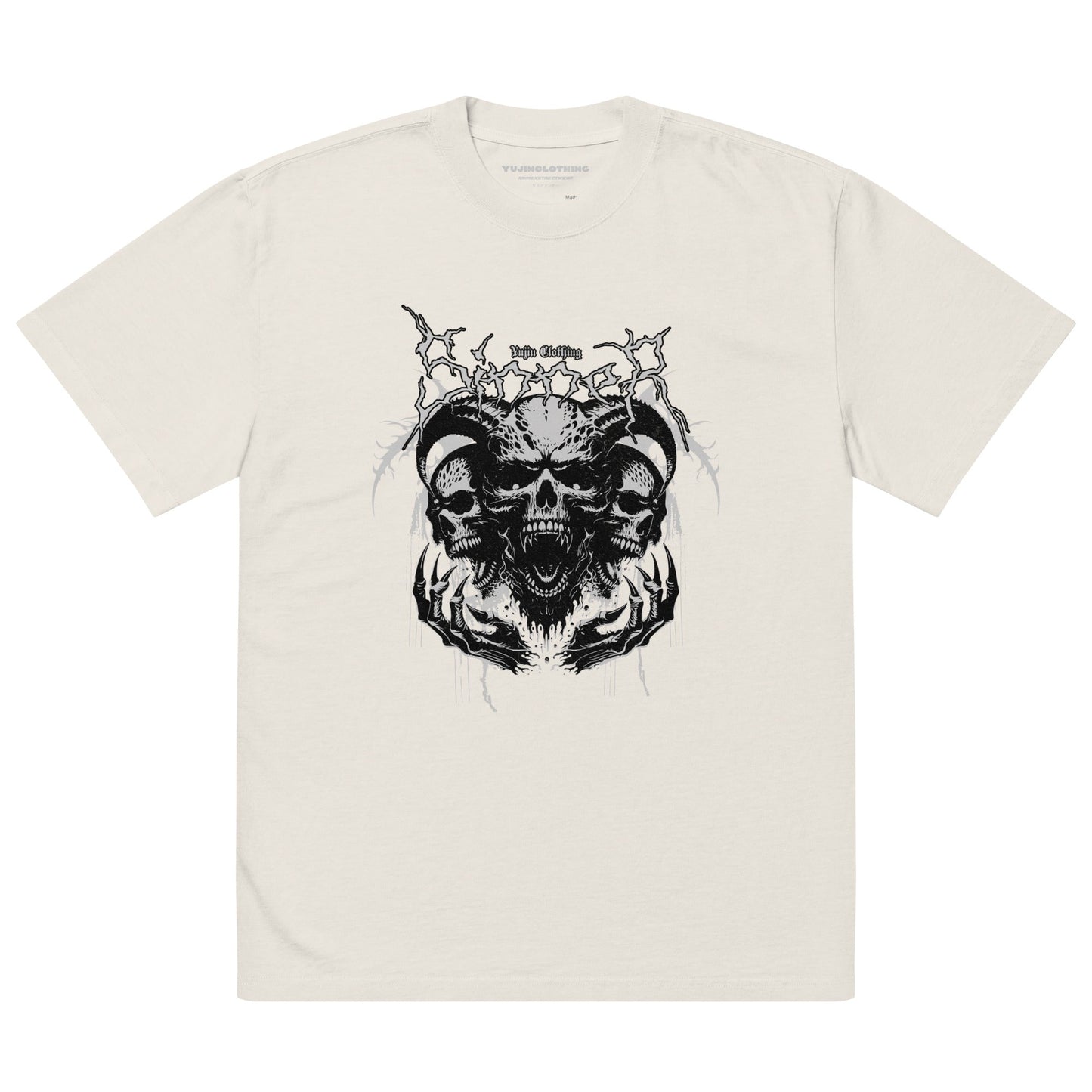 Sinner Oversized Faded T-Shirt