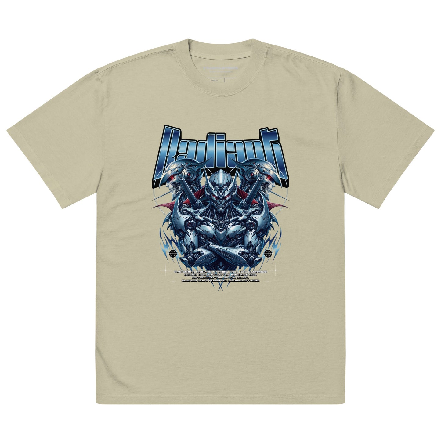 Radiant Oversized Faded T-Shirt