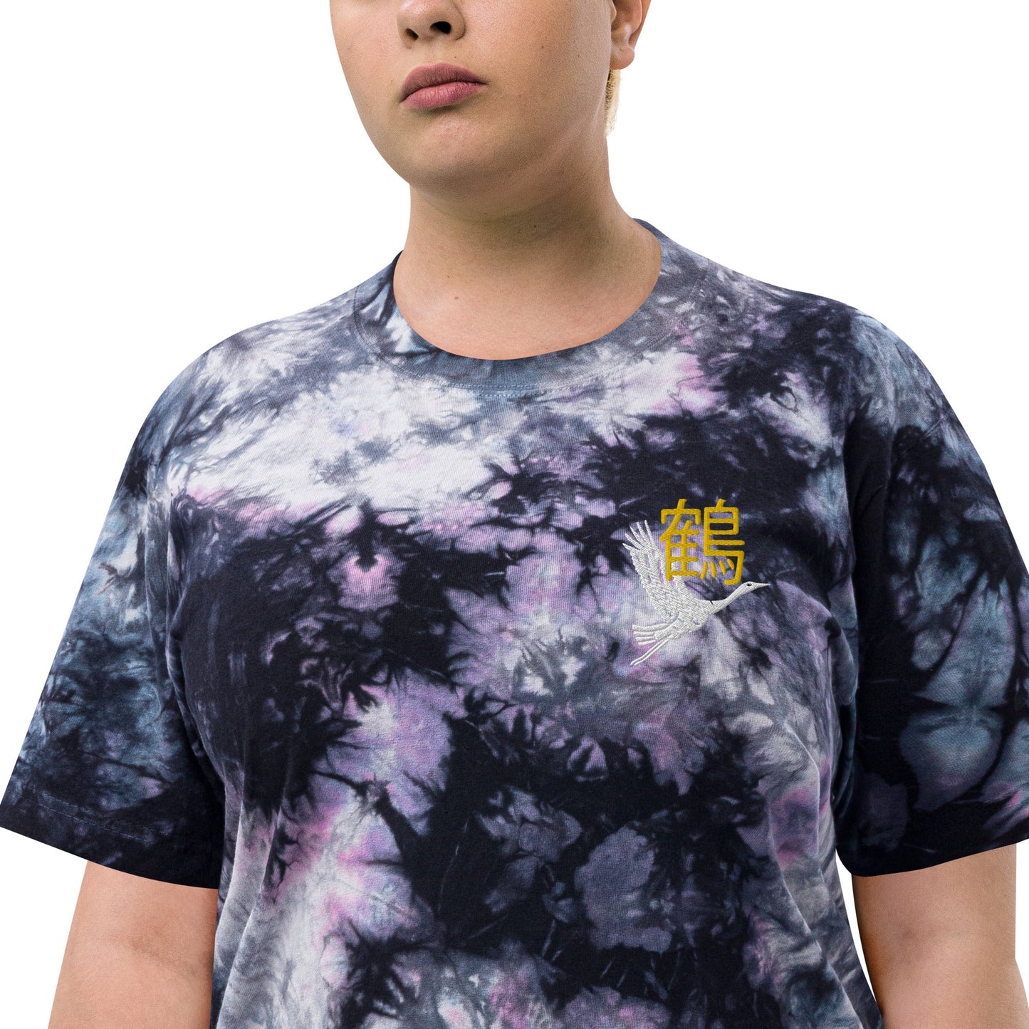 Tancho-zuru Tie-Dye T-shirt