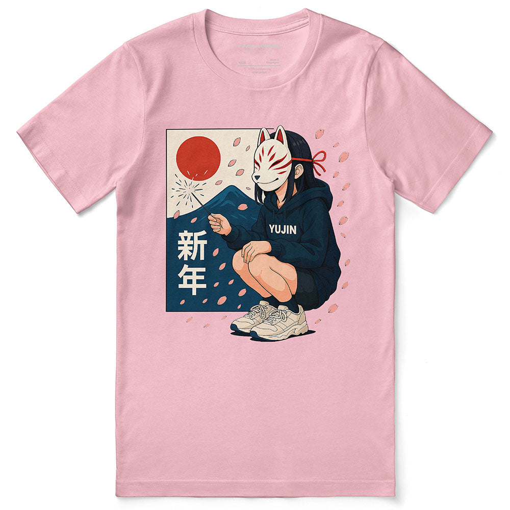 Kitsune Spark Sakura T-Shirt
