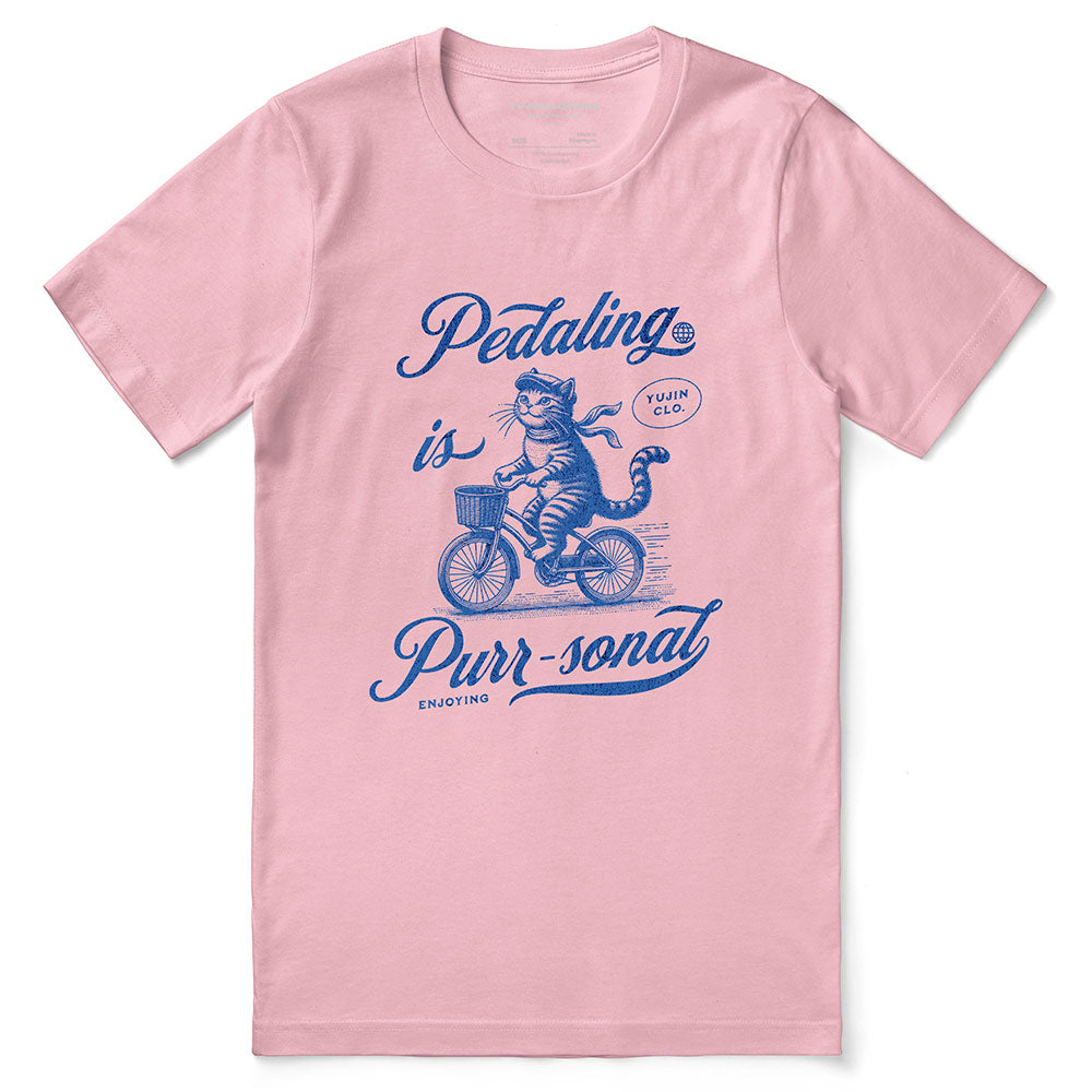 Pedaling Cat T-Shirt