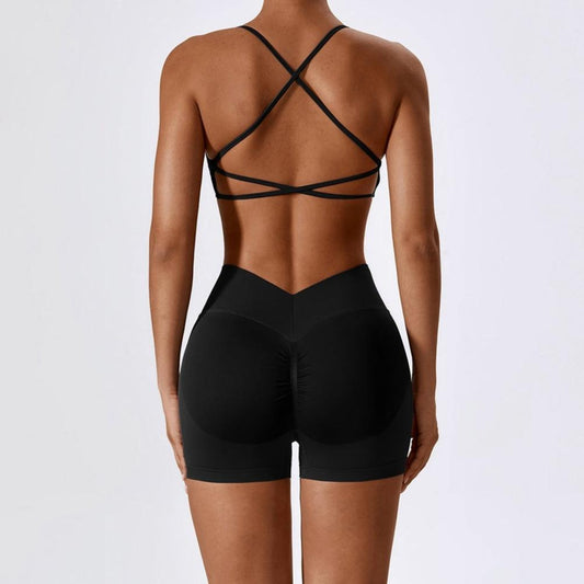 Sienna V-Back Shorts: Sculpt and Slay Your Way