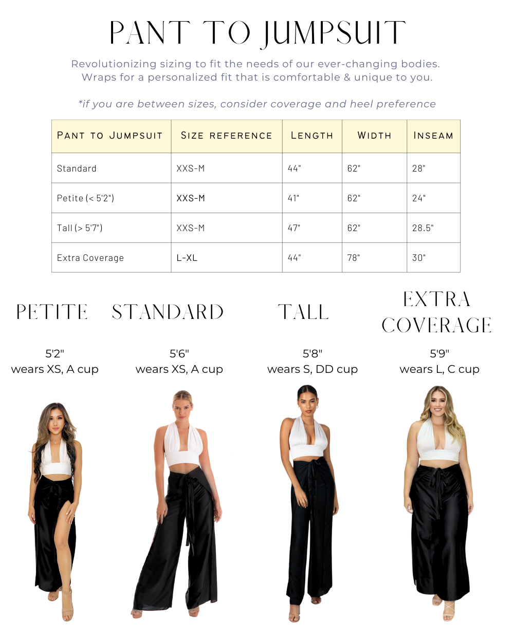 The Iconic Pant to Jumpsuit: Ultimate Versatility