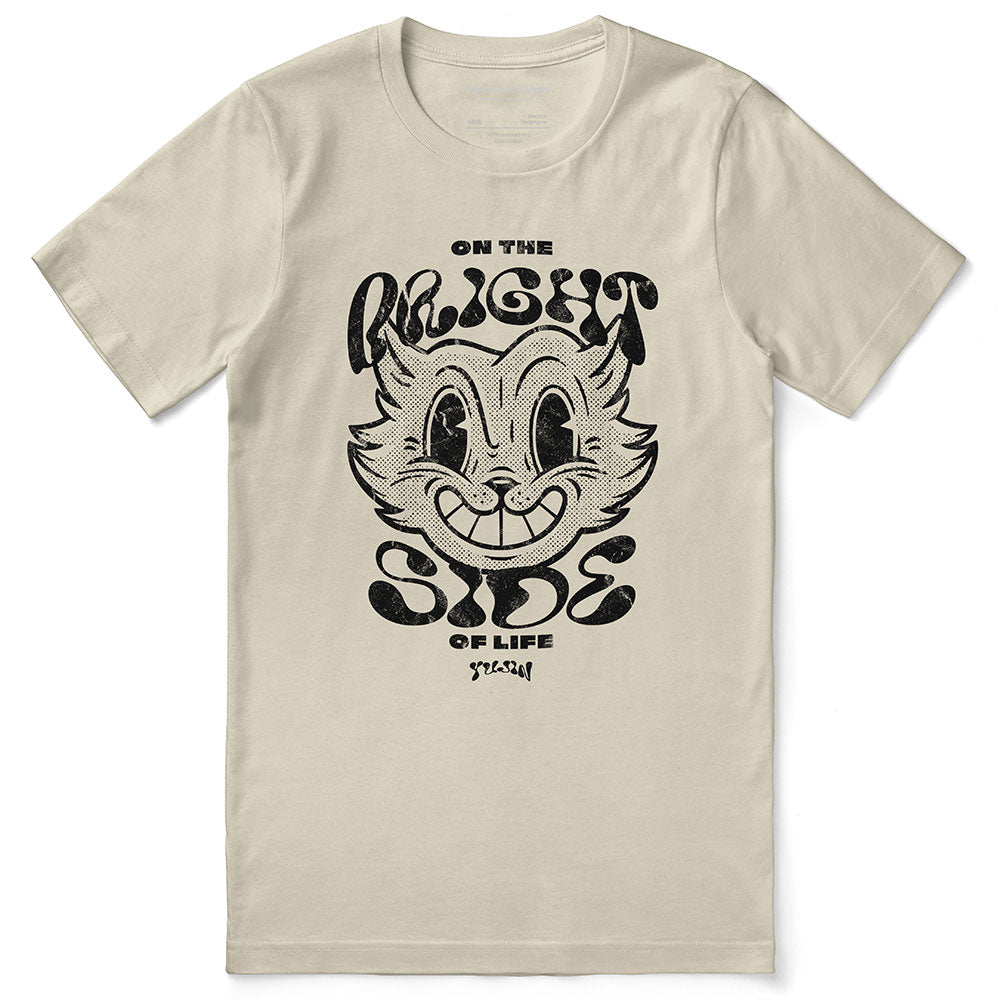 On The Bright Side Cat T-Shirt