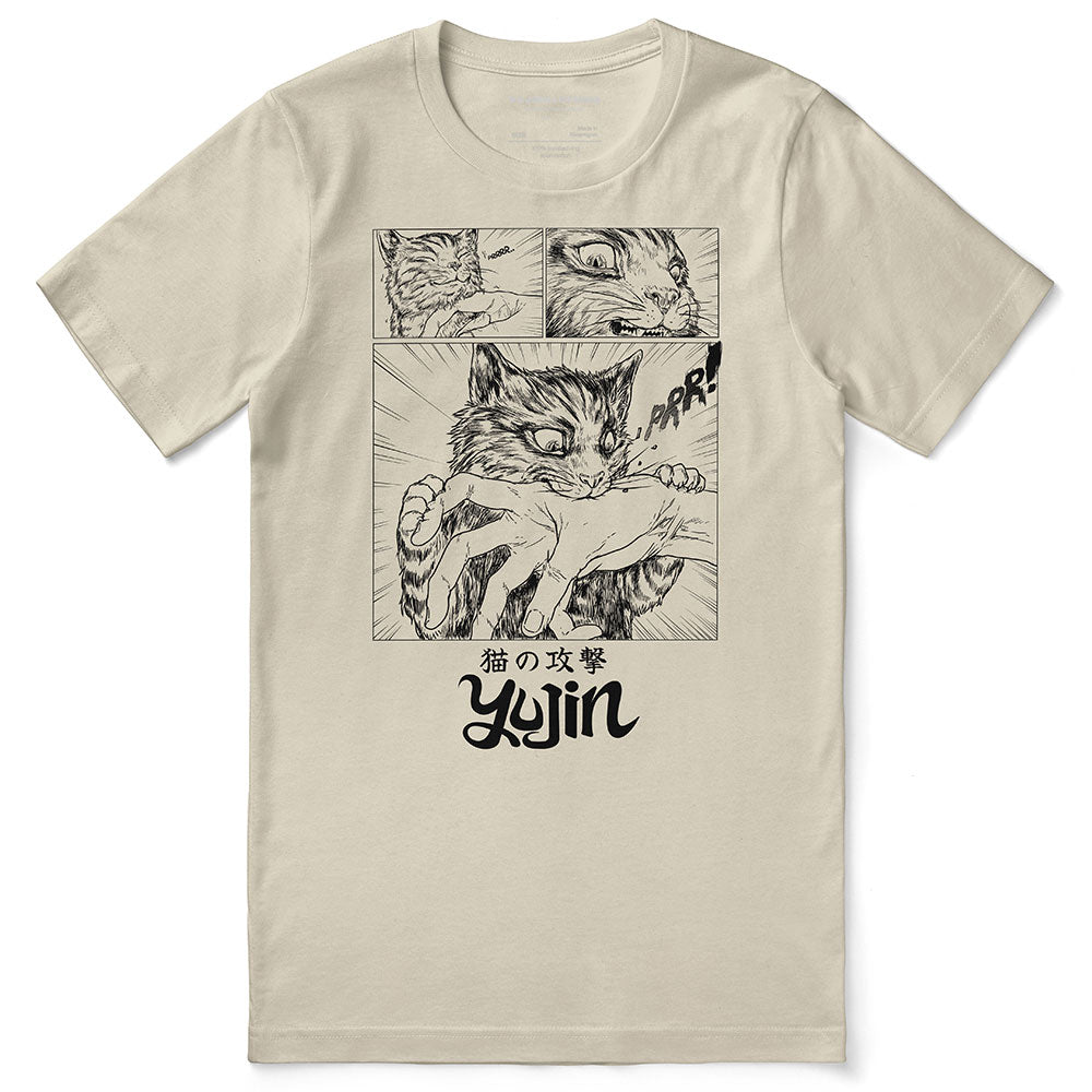 Sudden Attack Cat T-Shirt