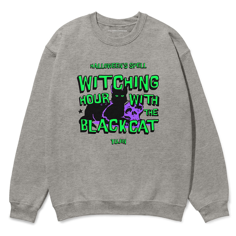 Black Cat Spell Sweatshirt