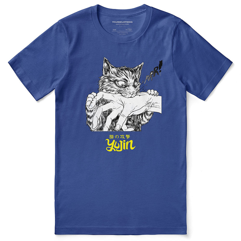 Bite Attack Cat T-Shirt