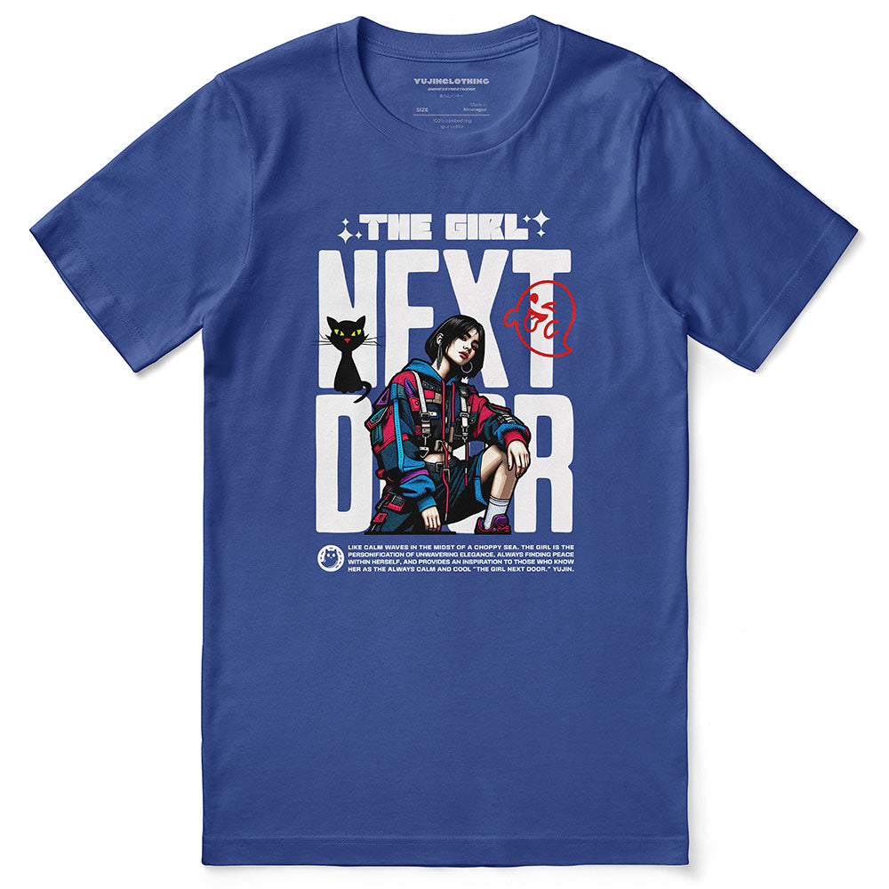 The Girl Next Door Cat T-Shirt