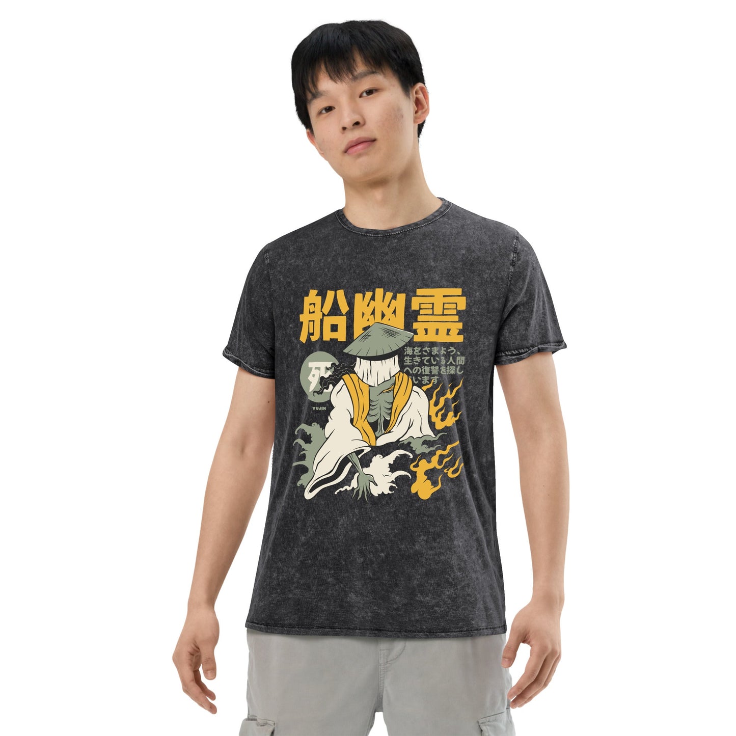 Yūrei Ghost Denim T-Shirt