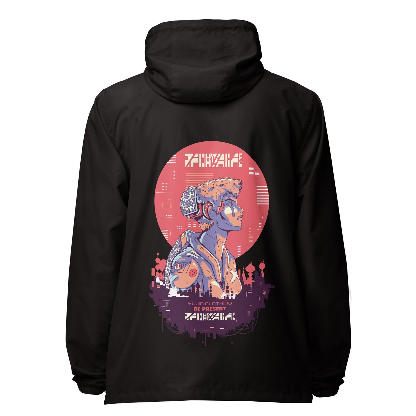 Be Present Windbreaker