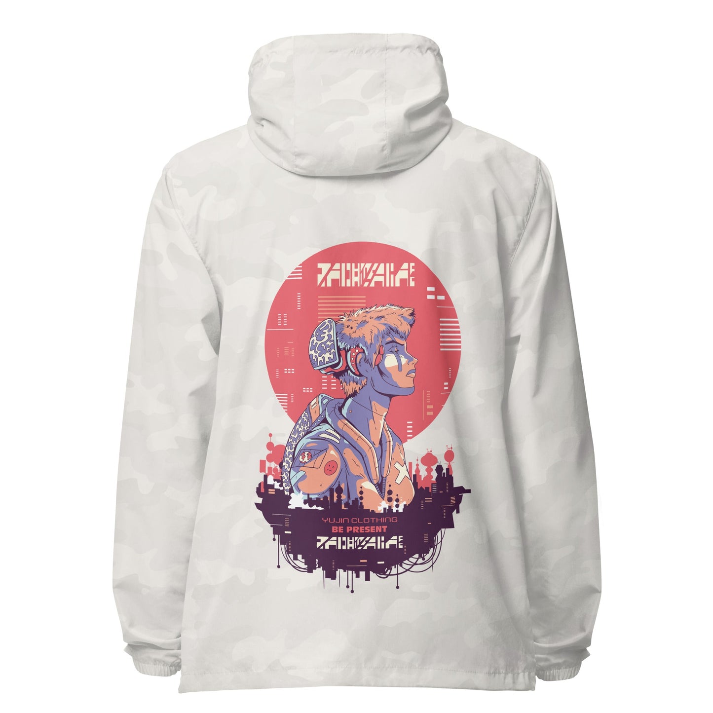 Be Present Windbreaker