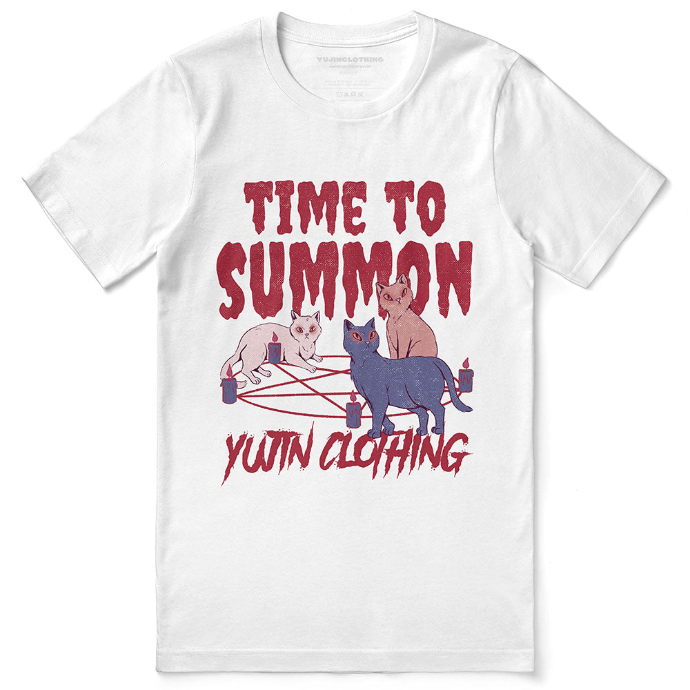 Time To Summon Cat T-Shirt