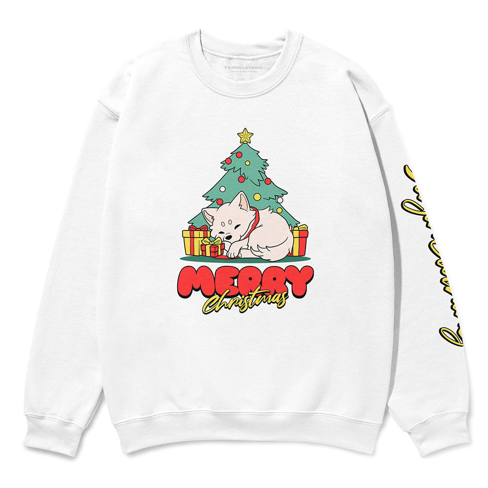 Merry Christmas Fox Sweatshirt