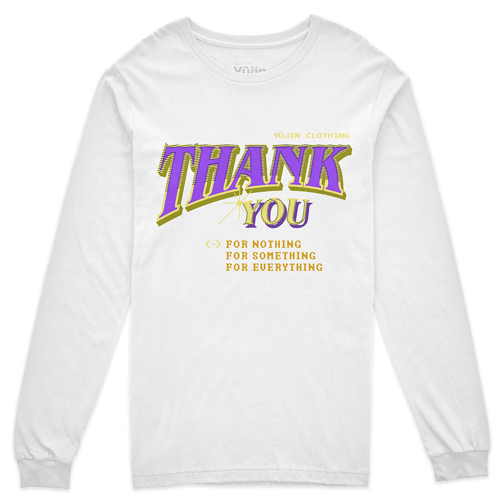 Thank You Long Sleeve T-Shirt